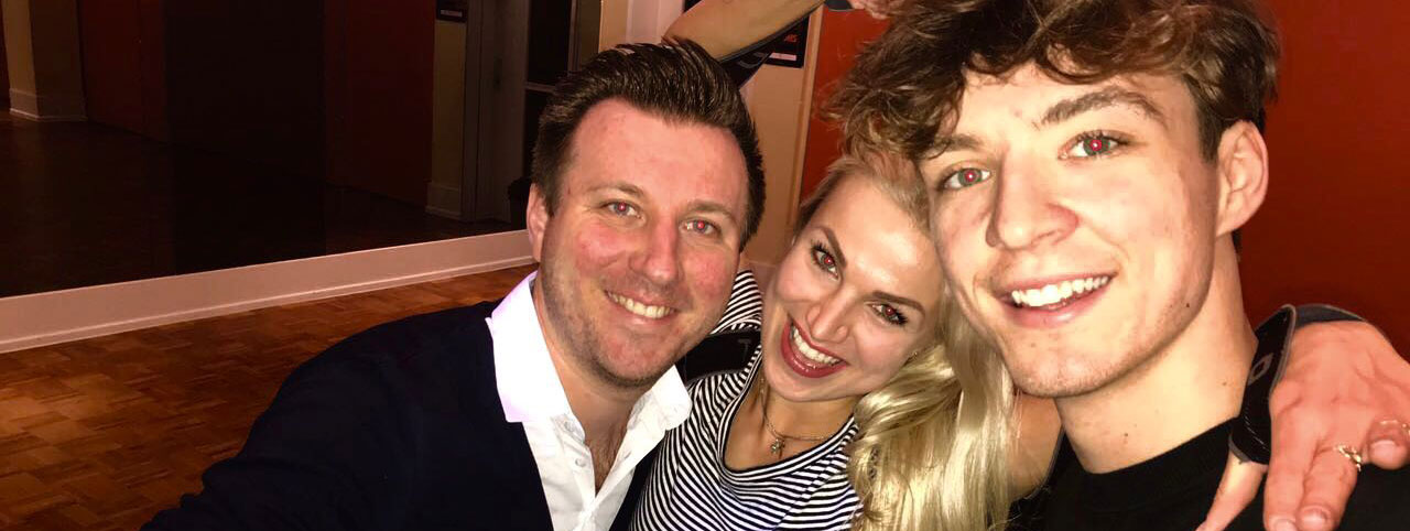 Torsten Schröder unterstützt Let´s Dance Paar Roman Lochman und Ekaterina Kalugina