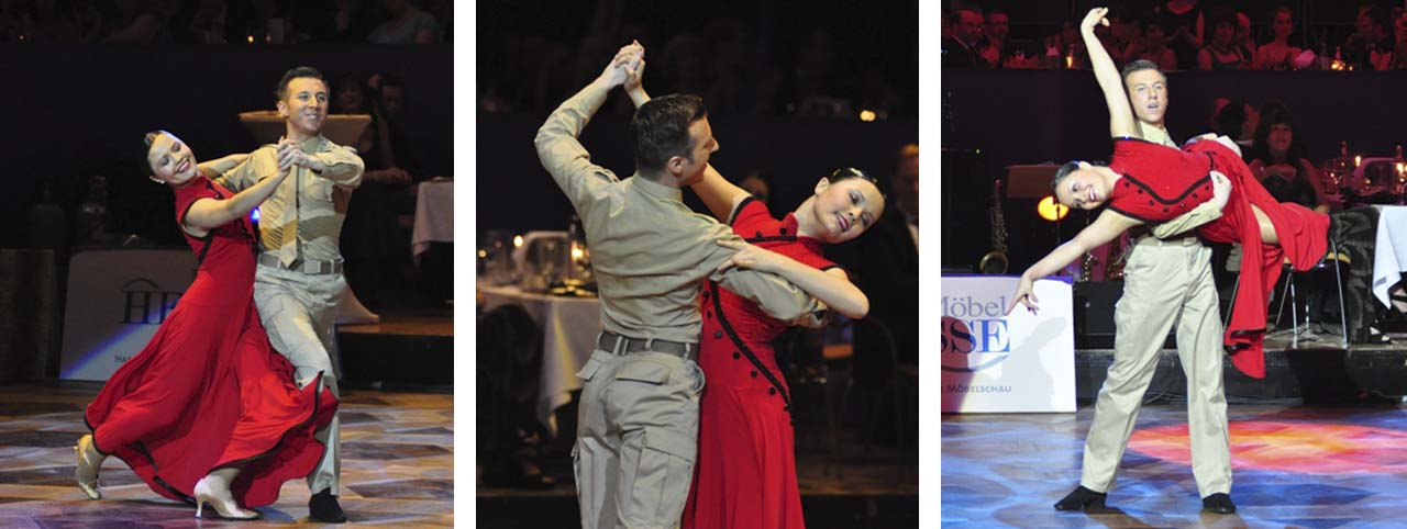 Deutsche Meisterschaft der Professionals Kür Standard in Hannover