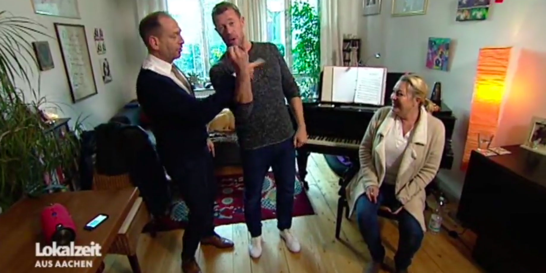 Torsten Schröder in der WDR Lokalzeit Aachen als Trainer und Choreograf des Aachener Karnevalsprinzen 2018