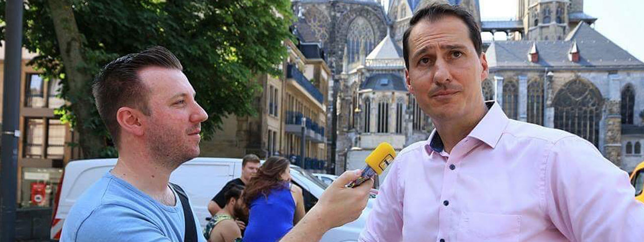 Torsten Schröder als Radiojournalist