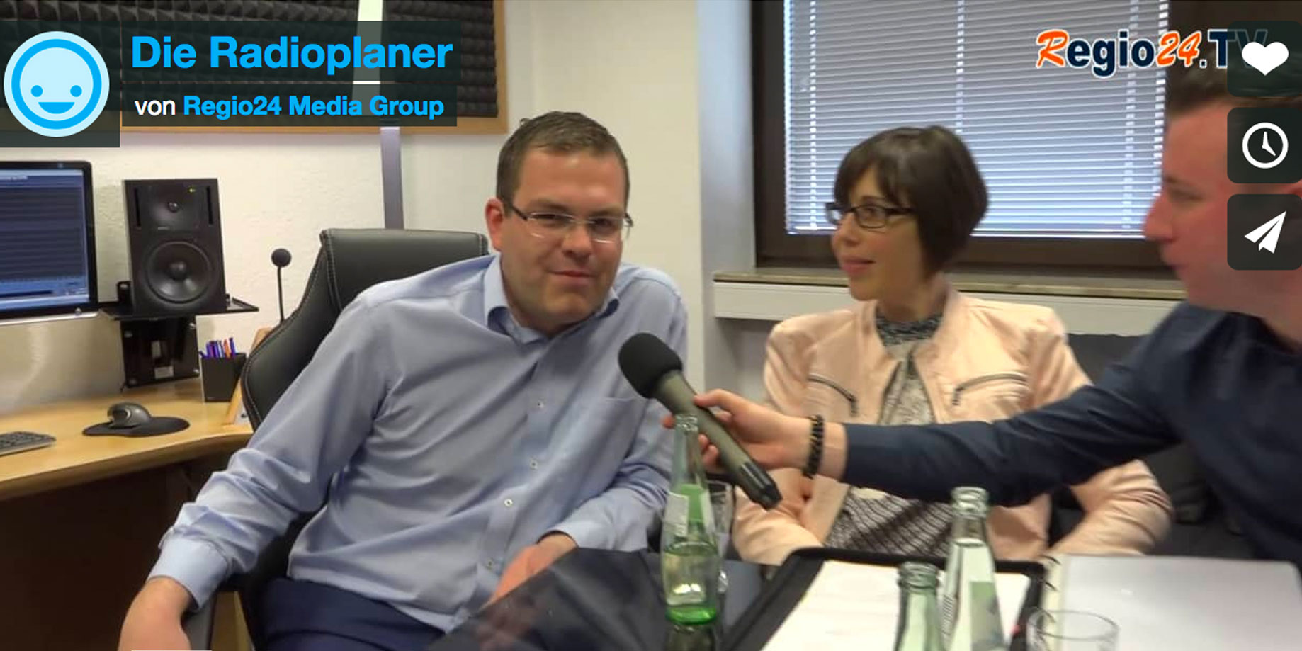 Torsten Schröder bei Regio24.Tv: Interview mit der Radioplanerin, Tamara Patrcevic und „The Voice“ Thomas Decker